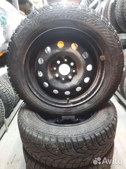 Колеса в сборе на штампованных дисках 185/60R14