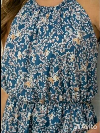 Ткань с принтом для сарафанов, платьев, блузок