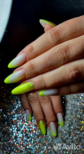 Маникюр. Наращивание ногтей. Скорость до 1.5 часов