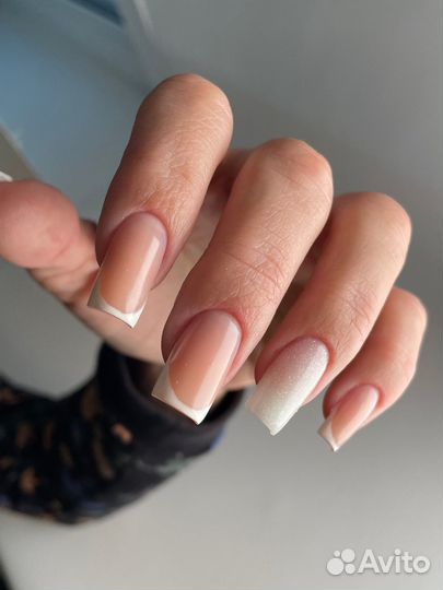 Маникюр наращивание
