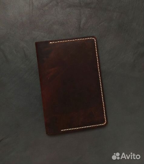 Обложка на паспорт из натуральной кожи