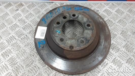 Диск тормозной задний audi Q7 (8AD10L902)