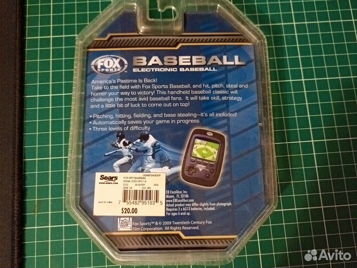 Электронная игра бейсбол