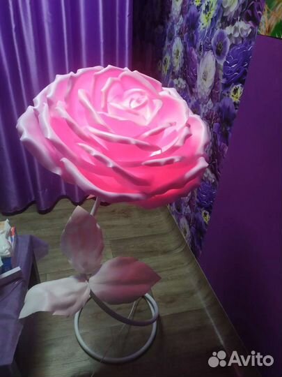 Светильник Роза