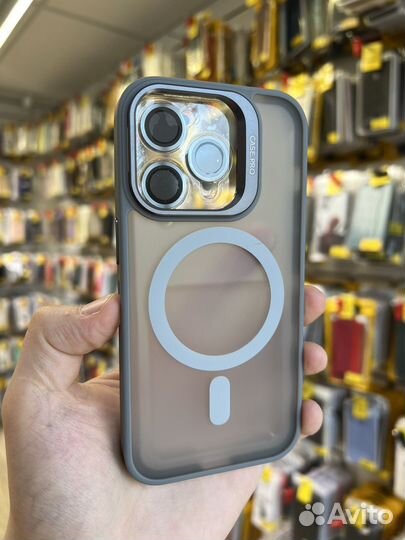 Чехол для iPhone MagSafe + Стекло на камеру