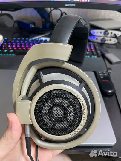 Sennheiser hd 800s Gold Black