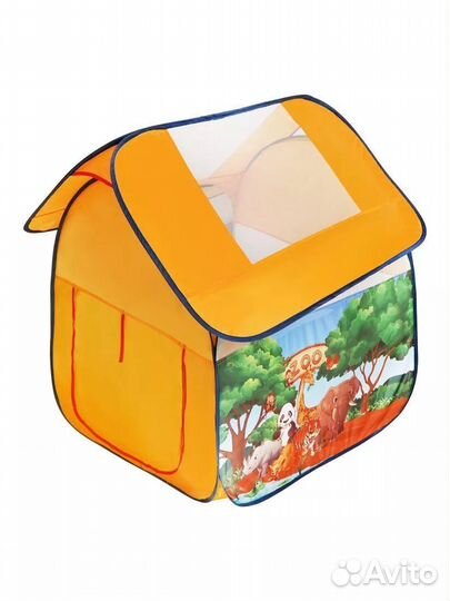 Детская игровая палатка Зоопарк 112 х 102 х 114 см