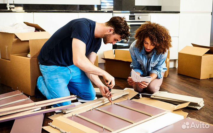 Сборка мебели по городу и району