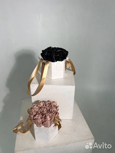 Букет из атласных лент в наличии