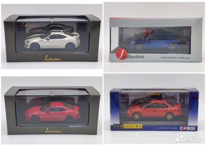 Модели автомобилей Subaru 1/43