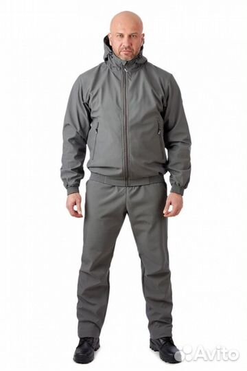 Костюм Nova Tex Барс орион полофлис, графит, р.52