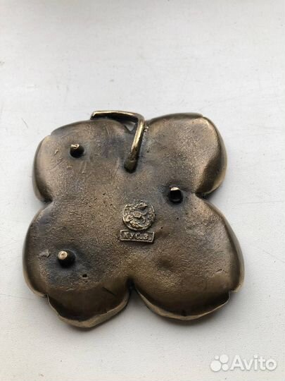 Пепельница четырехлистный клевер Куса антиквариат