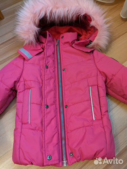 Куртка/комплект зимняя для девочки 98