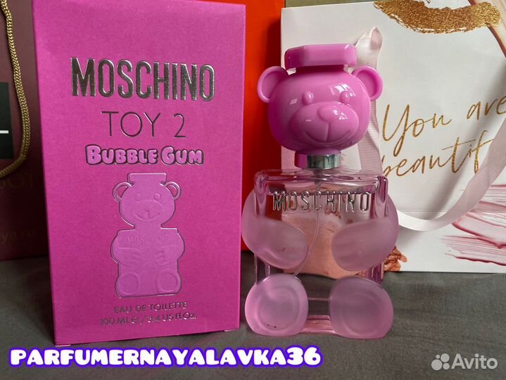 Туалетная вода Moschino Toy 2 Bubble Gum 100ml