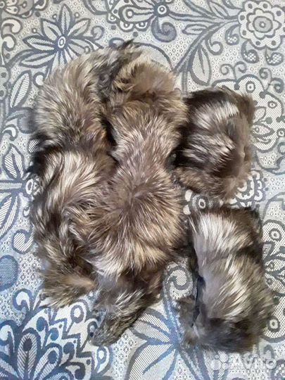 Воротники чернобурки