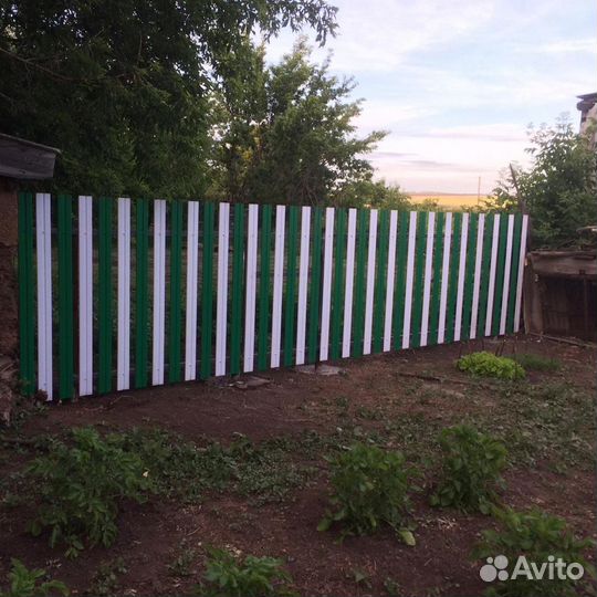 Установка заборов