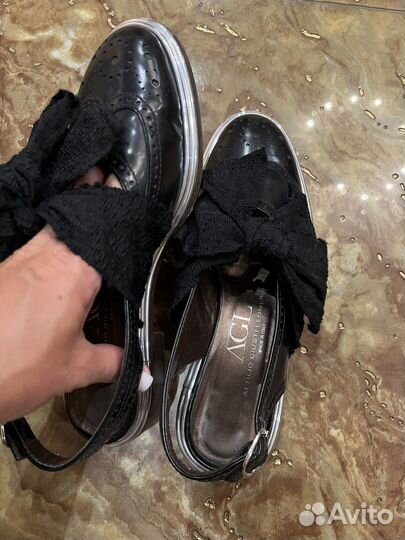 Ботинки туфли лоферы AGL