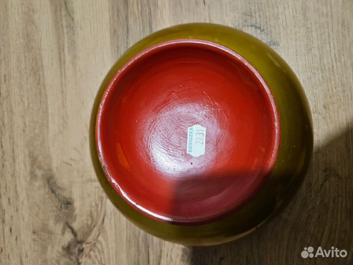 Салатники деревянные хохлома