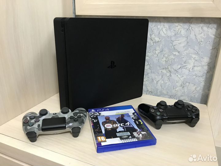 Sony PS4 Slim 1Tb 2208b UFC 4 2Dual