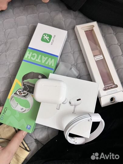 Часы наушники