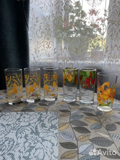 Стаканы 6 шт