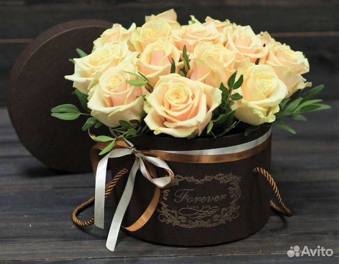 Цветы розы букет