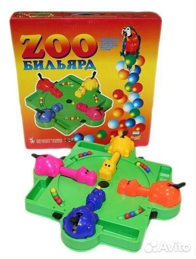 Зообильярд настольная игра