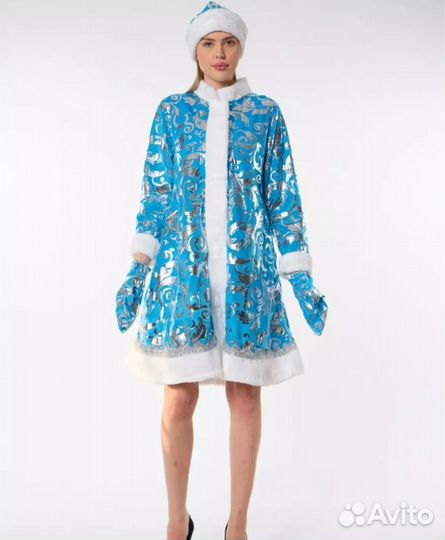 Костюм снегурочки взрослый