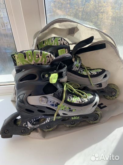 Роликовые коньки раздвижные