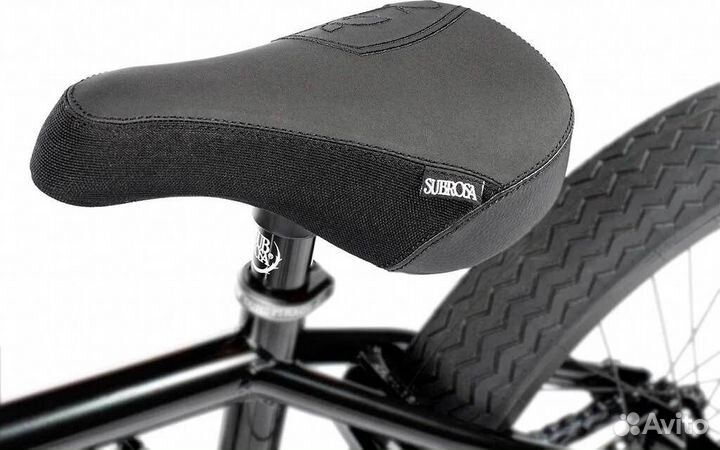 Велосипед subrosa Malum BMX 22 (2021) Black Kra885