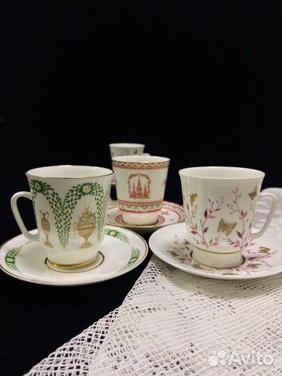 Кофейные пары лфз, костяной фарф. За все