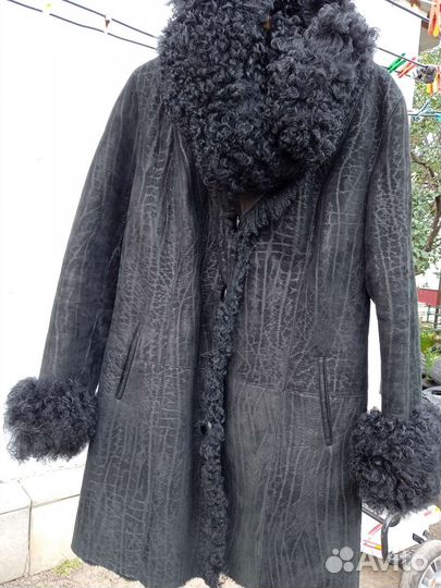 Дубленка натуральная женская 50 52