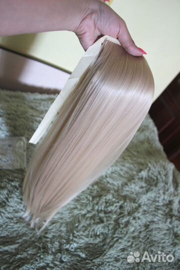 Новый хвост на ленте и хвост из афрокосичек