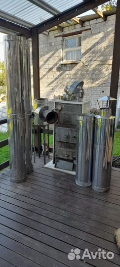 Котел твердотопливный кчм-5-К 21 кВт