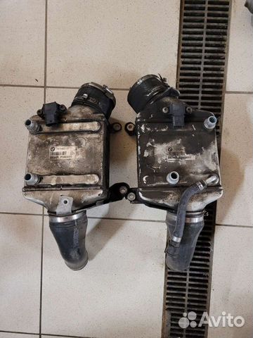 Мокрый интеркулер bmw 5.0 7575403-02