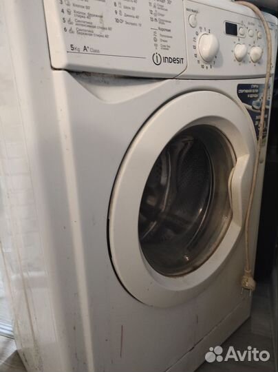 Стиральная машина бу indesit 5 кг