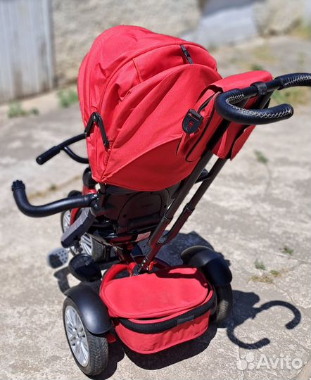 Детский велосипед с родительской ручкой