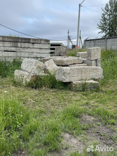 Фундаментные блоки фбс б/у