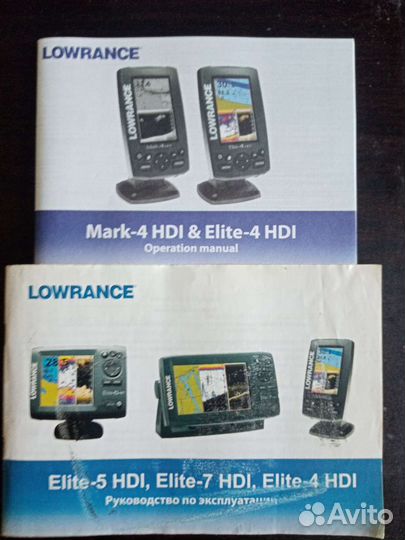 Эхолот картплоттер lowrance elite 4hdi