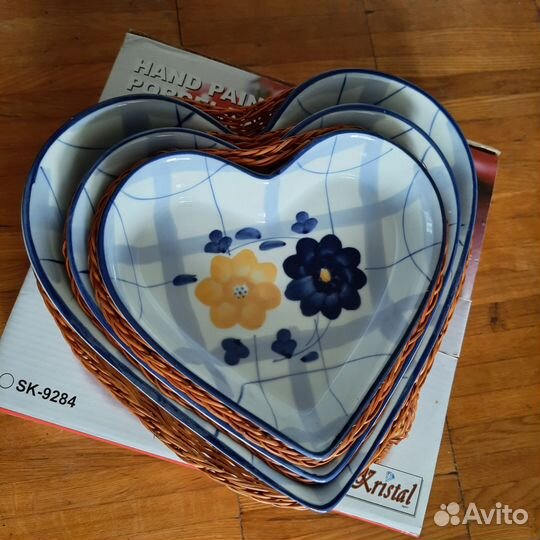 Набор блюд из керамики