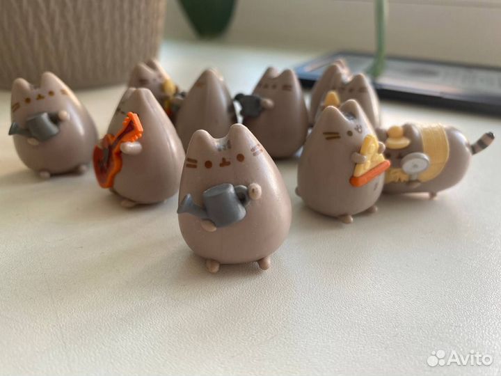 Игрушка кот Pusheen из шоколадного яйца