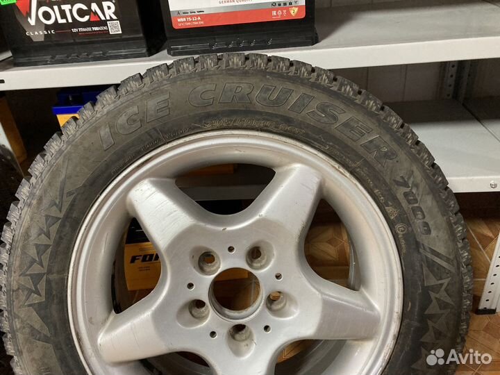 Колеса r16, зимние bridgestone, комплект