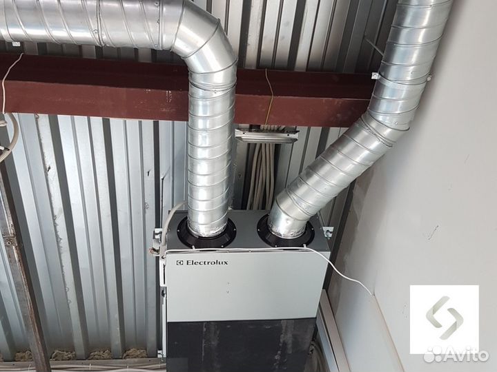 Приточно-вытяжная установка Electrolux полный монт