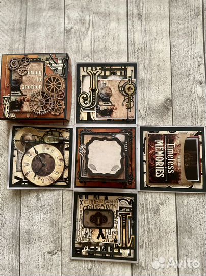 Открытка мужская. Коробочка с сюрпризом