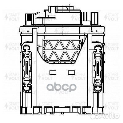 SFM 2100 насос топливный электрический в корпу