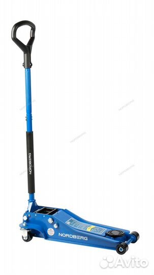 Домкрат подкатной гидравлический г/п 3 т 80-500мм