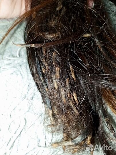 Волосы натуральные 40 см