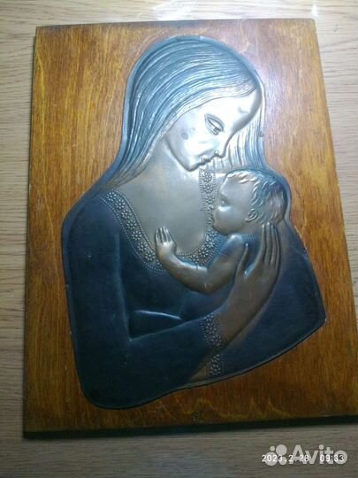 Картина медная чеканка