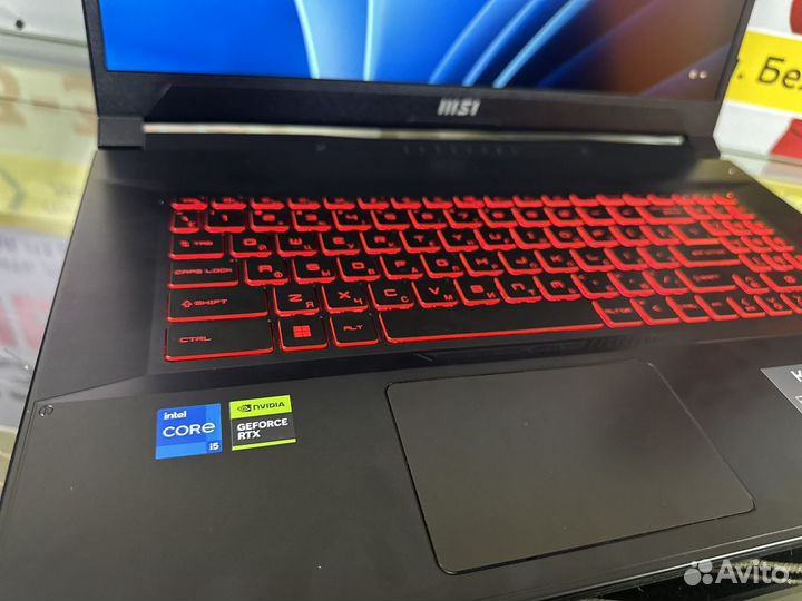 Игровой ноутбук msi