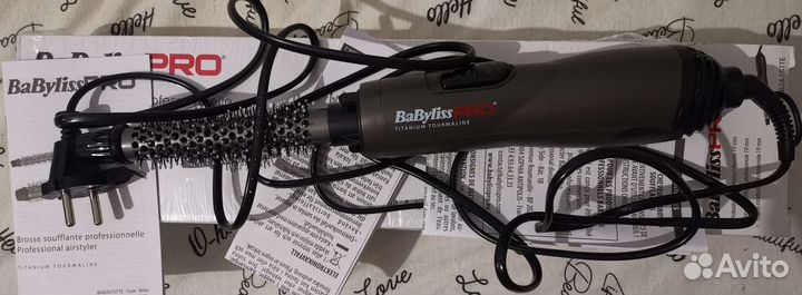Фен щетка для волос BaByliss PRO BAB2676TTE новая
